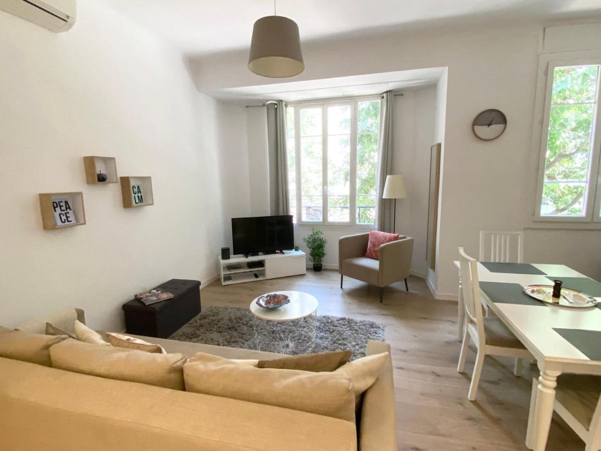 Stylish Two-Bedroom Apartment -Stayinantibes - 5 Soleau Esterno foto